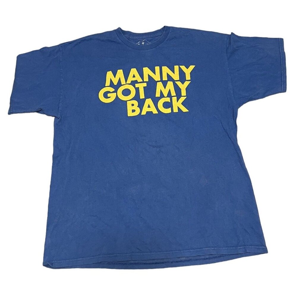 Manny Pacquiao Manny Got My‎ Back Boxing T-Shirt Men’s Size XL Casual Streetwear